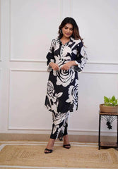 Beautiful jaipuri print cotton co-ord set - Eraya