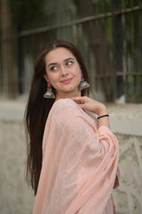 Floral printed nyla cotton sharara